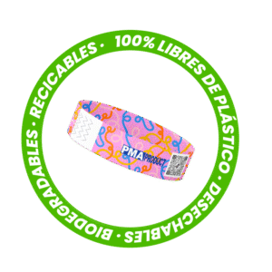 Pulseras personalizables ecologicas para eventos