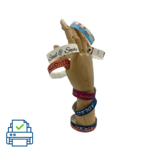Pulseras personalizables para eventos
